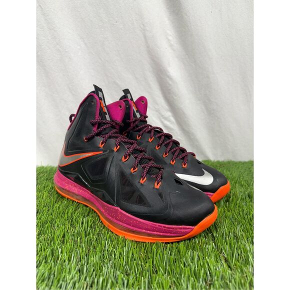 Size 8.5 CLEAN RARE Nike Lebron 10 x Floridians Basketball Shoes - Picture 1 of 9